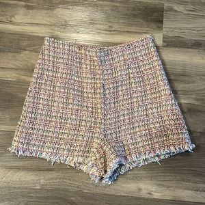Zara Tweed Shorts